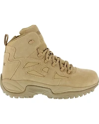 Reebok Men's Stealth 6" Lace-Up Side Zip Work Boots - Soft Toe