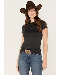 RANK 45® Women's Solid Short Sleeve Performance Tee