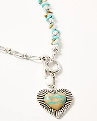 Shyanne Women's Sedona Sky Heart Jewelry Set - 2 Piece