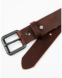 Brothers and Sons Men's Miles City Leather Belt