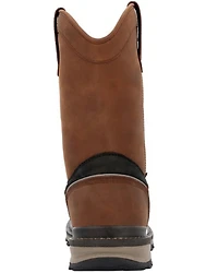 Rocky Men's Rams Horn Waterproof Pull-On Work Boots - Soft Toe