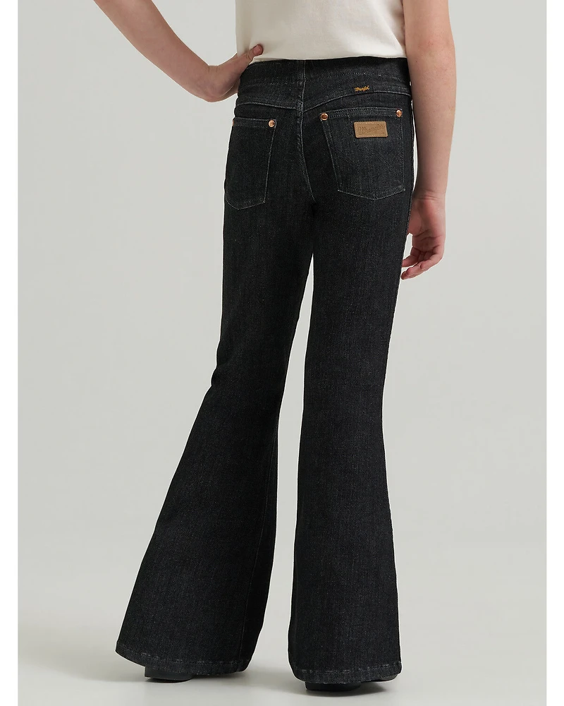 Wrangler X Lainey Wilson Girls' Pull-On Bell Bottoms