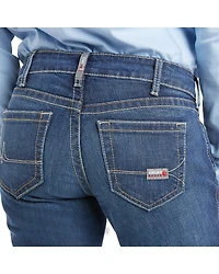 Ariat Women's Mid Rise Flame Resistant Boot Cut Jeans