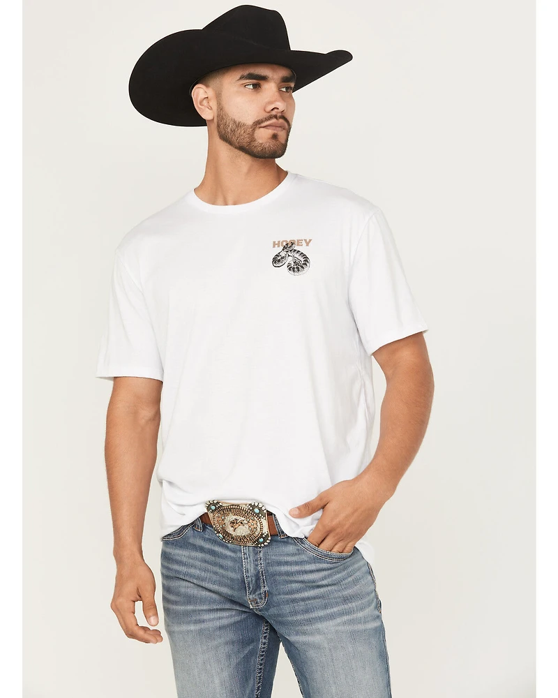 Hooey Men's Rattler Short Sleeve Graphic T-Shirt