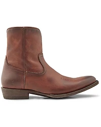 Frye Men's Austin Inside Zip Ankle Boots - Round Toe