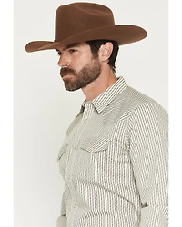 Gibson Trading Co Men's Circuit Striped Print Long Sleeve Snap Western Shirt
