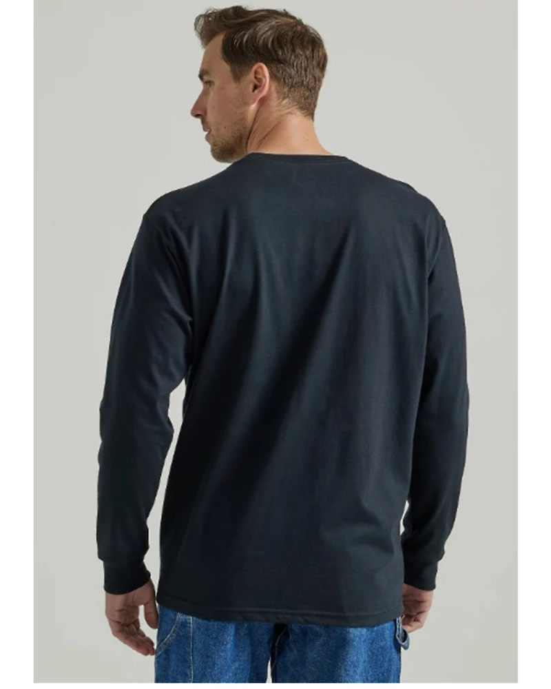 Wrangler Men's FR Flag Long Sleeve Graphic T-Shirt