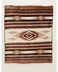 Boot Barn Prescott Southwestern Print Faux Fur Blanket