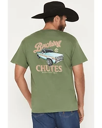 Bucking Chutes Men's Pickup Buck Short Sleeve Graphic T-Shirt