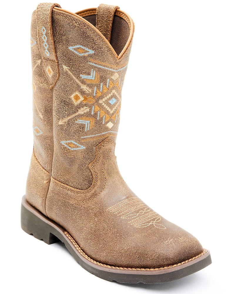 RANK 45® Women's Xero Gravity Aquinnah Western Performance Boots - Broad Square Toe