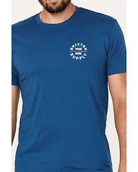 Brixton Men's Oath V Logo Graphic T-Shirt