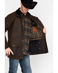 Outback Trading Men's Oilskin Deer Hunter Jacket