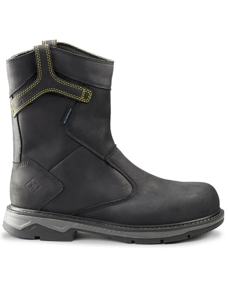 Kodiak Men's 8" Patton Wellington Waterproof Work Boots - Aluminum Toe