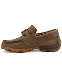 Twisted X Boys' Driving Moc Boat Shoe Mocs
