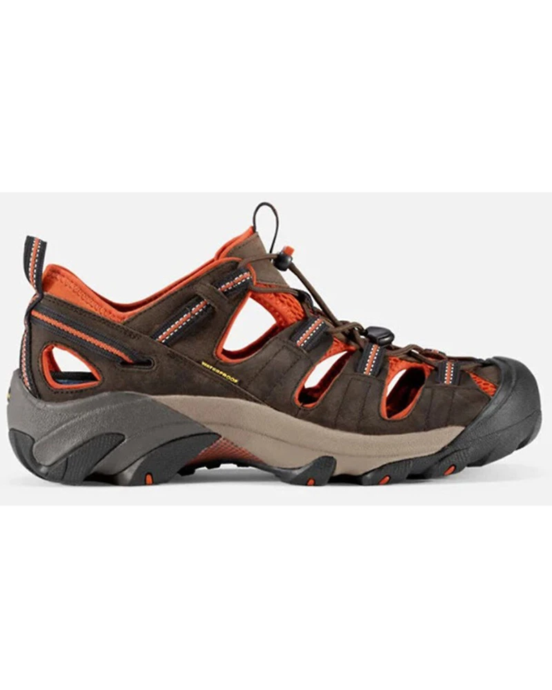 Keen Men's Arroyo II Waterproof Lace-Up Hiking Sandal Shoe - Round Toe