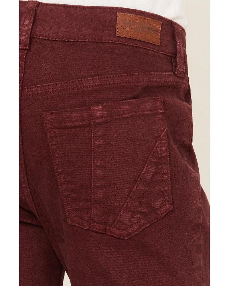 Shyanne Girls' Super Flare Raw Hem Jeans