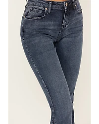 Shyanne Women's Oleander High Rise Bootcut Jeans