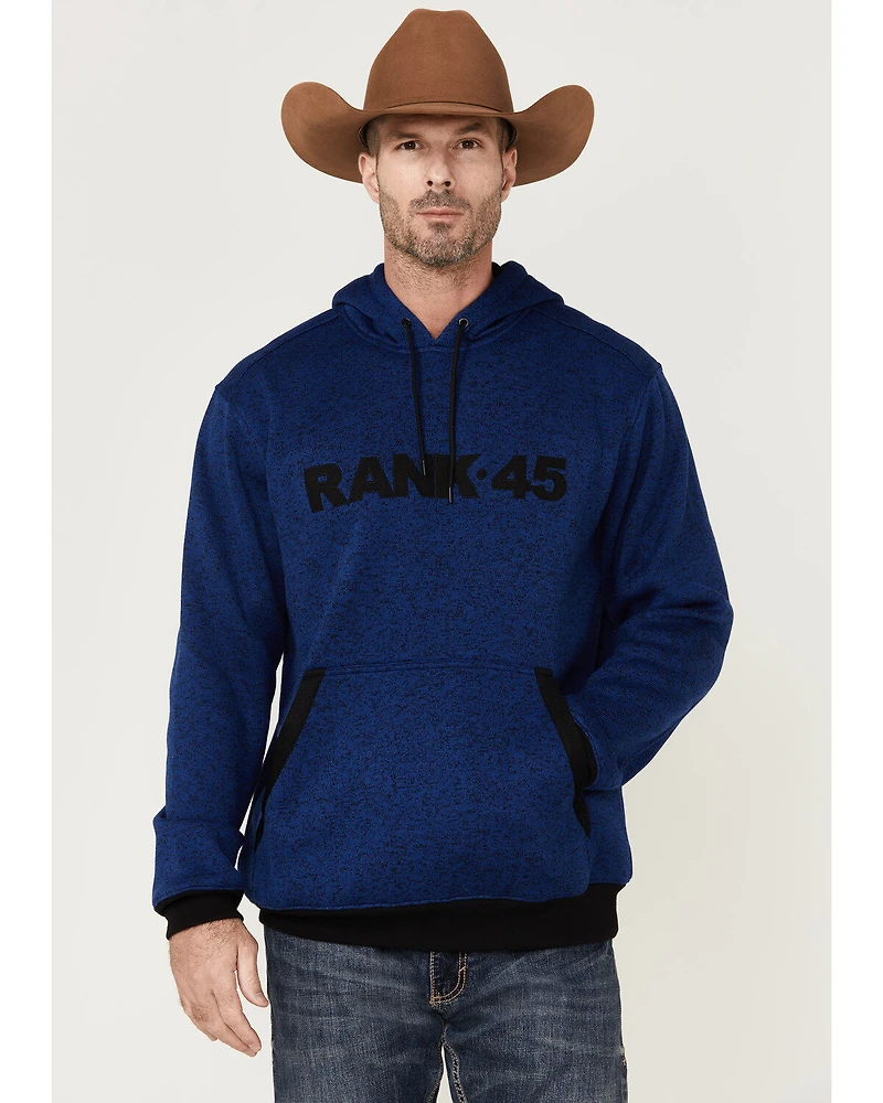 RANK 45® Men's Ranhan Logo Hooded Sweatshirt