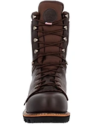 Rocky Men's Rams Horn 8" Waterproof Western Work Boots - Composite Toe