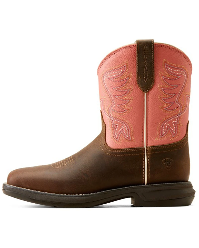 Ariat Women's Anthem Shortie Myra Performance Western Boots - Broad Square Toe