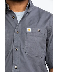 Carhartt Men's Rugged Flex® Rigby Short Sleeve Work Shirt