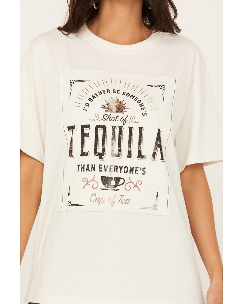 Idyllwind Women's Shot Of Tequila Short Sleeve Graphic Tee