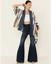 Tasha Polizzi Women's Topaz Ventura Serape Kimono Cardigan