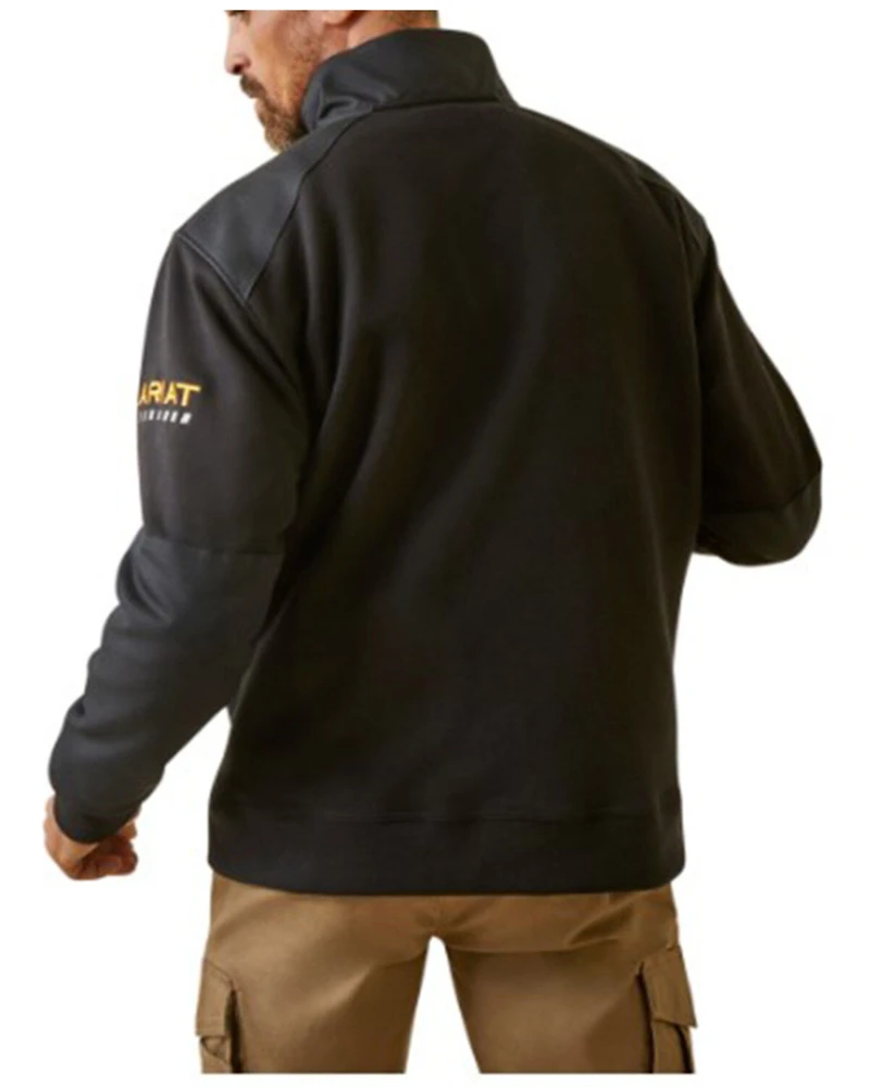 Ariat Men's Rebar Workman 1/4 Zip Up Work Sweatshirt