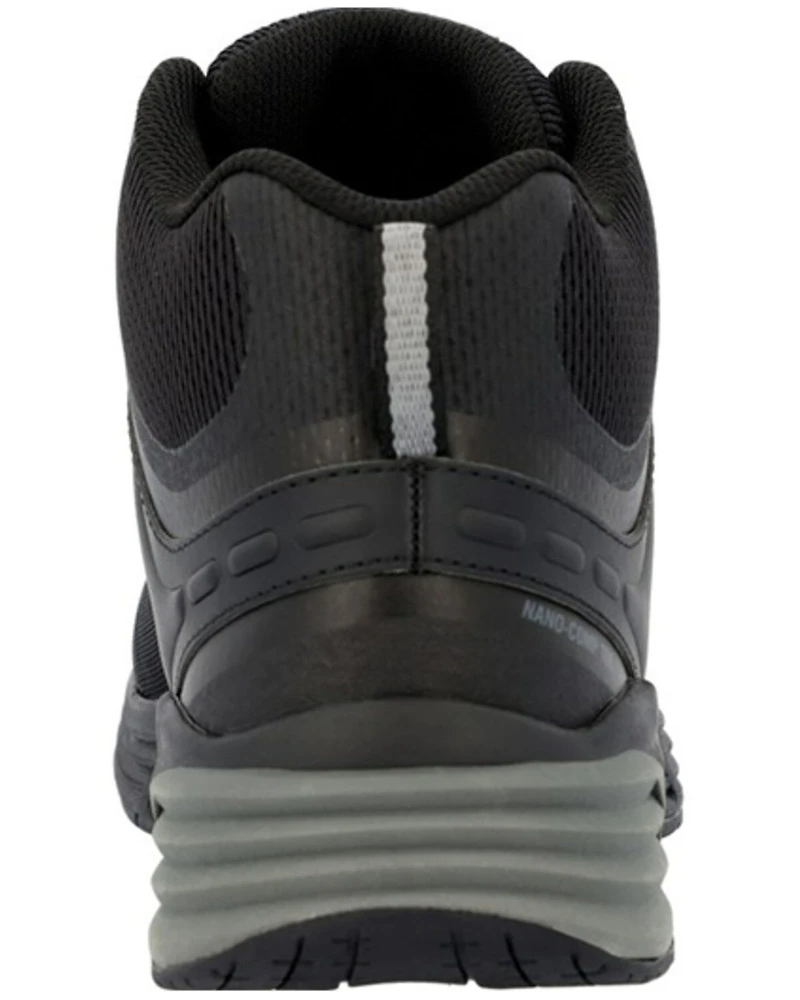 Georgia Boot Men's Durablend Sport Electrical Hazard Athletic Hi-Top Work Shoes - Composite Toe