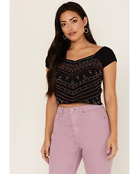 Idyllwind Women's Cane Ridge Beaded Top