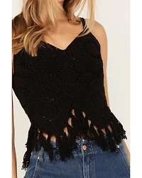 Shyanne Women's Crochet Fringe Tank