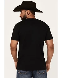 Moonshine Spirit Men's Barrel Short Sleeve Graphic T-Shirt