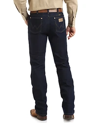 Wrangler Men's Cowboy Cut Active Flex Indigo Dark Bootcut Jeans - Tall