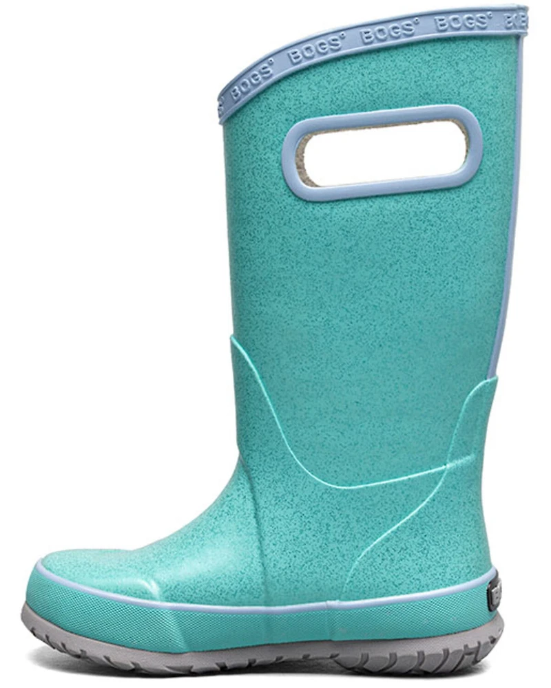 Bogs Girls' Rainbow Glitter Rainboots