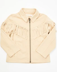 Shyanne Toddler Girls' Juniper Faux Suede Fringe Jacket