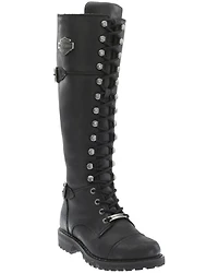 Harley Davidson Women's Beechwood Moto Boots - Round Toe