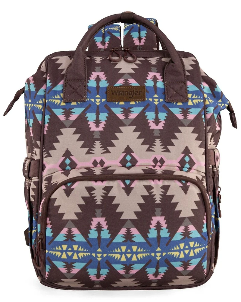 Wrangler Women's Southwestern Print Diaper Bag