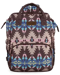 Wrangler Women's Southwestern Print Diaper Bag