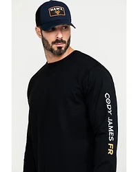 Cody James Men's FR Logo Long Sleeve Work Shirt - Tall