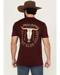 Troll Co Men's Homestead Logo Short Sleeve Graphic Work T-Shirt