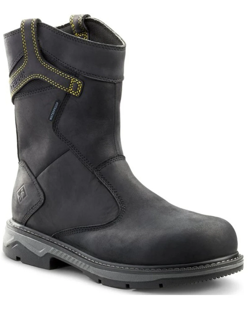 Kodiak Men's 8" Patton Wellington Waterproof Work Boots - Aluminum Toe