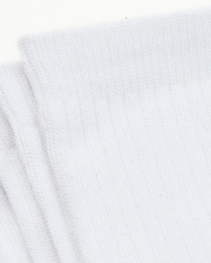 Cody James Men's White Crew Socks With Moisture Management