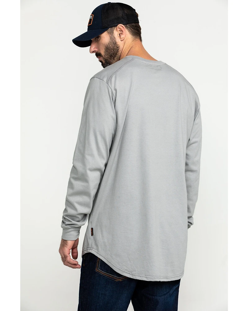 Hawx Men's FR Pocket Long Sleeve Work T-Shirt