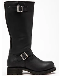 Ad Tec Men's 16" Oiled Leather Engineer Boots - Soft Toe