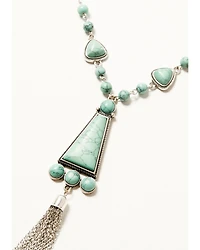 Shyanne Women's Antique Silver Jewelry Set - 2 Piece