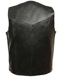 Milwaukee Leather Men's Snap Front Biker Vest