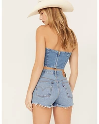 Wrangler Women's Denim Bustier