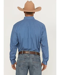 Cinch Men's Floral Print Long Sleeve Button-Down Western Shirt