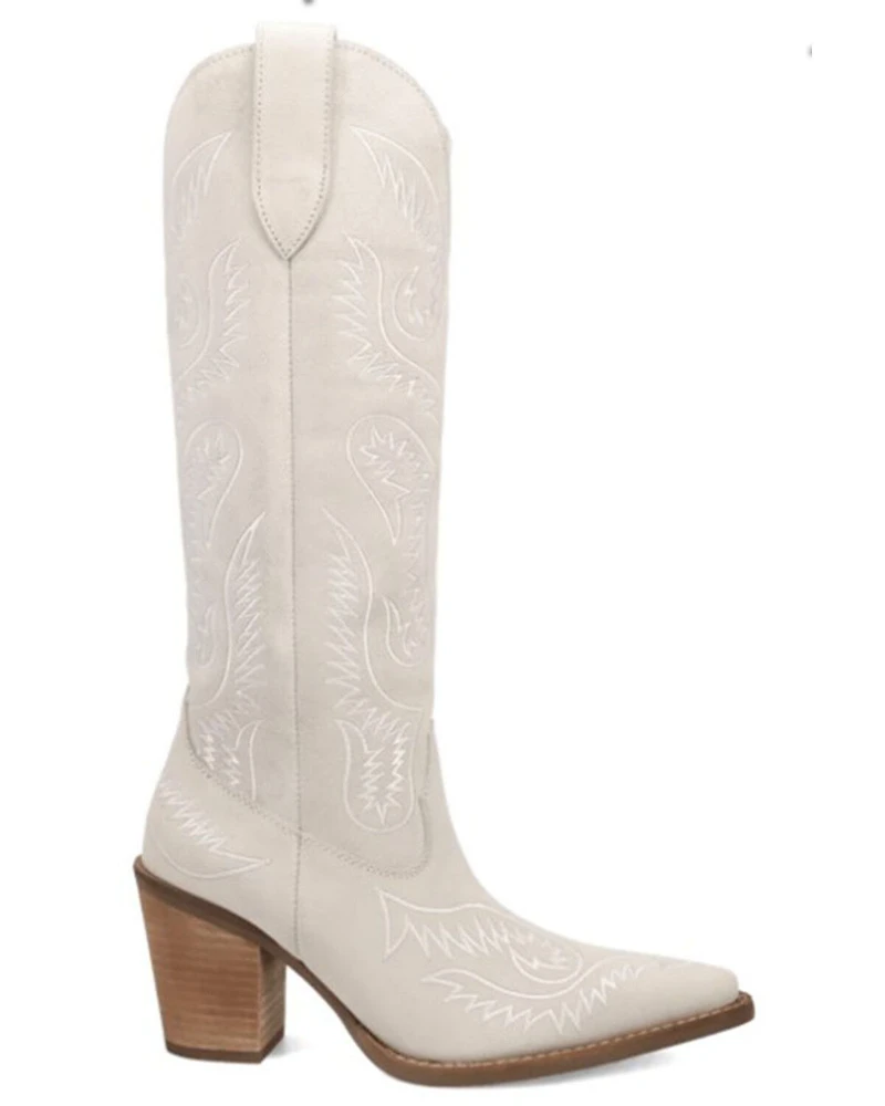 Dingo Women's Evita Suede Tall Western Boots