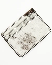 Shyanne Women's Meadow Hairon Leather Credit Card Wallet